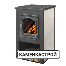 Печь-камин Этна ДТ-4С с плитой