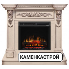 Каминокомплект Lancaster - Слоновая кость с очагом XHD23L-INT