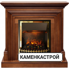 Каминокомплект Bradford - Орех с очагом Atherton