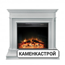 Каминокомплект Newport - Белый с очагом Jupiter FX New