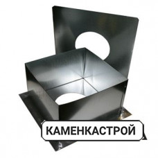 ППУ Квадратное нерж+оцинк, диаметр 115