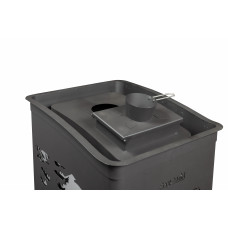 Печь банная ЭкоКамин Медведь 30 Медведь в лесу Оптима закрытая каменка