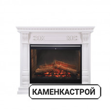 Каминокомплект Nation - Белый дуб с очагом Symphony 30&#039;&#039; DF3020-INT