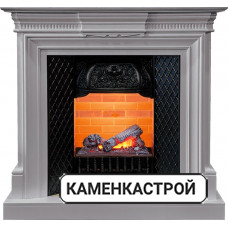 Каминокомплект Chelsea - Grey (Ширина 1080 см) с очагом Cassette 400 NH