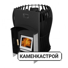 Дровяная печь Вулкан Этна 20 Премиум Арка стекло Дровяная печь Вулкан Этна 20 Премиум Арка стекло