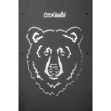 Печь банная ЭкоКамин Медведь 30 Медведь в лесу Оптима закрытая каменка