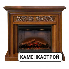 Каминокомплект Nottingham - Орех с очагом Symphony 26&#039;&#039; DF2608-INT