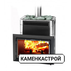 Дровяная печь ТMF Витрувия II Carbon БСЭ ТО антрацит НВ
