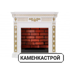 Портал Greece - Белый с золотом