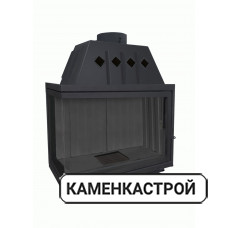 Каминная топка Альфа 1000 два стекла левая ТА 1000LB