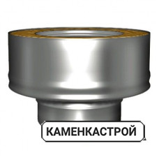 Переходник моно-термо V50R с диаметра 150 на 150/250, нерж 321/304
