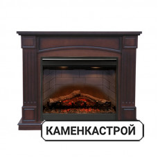 Каминокомплект Boston - Махагон коричневый антик с очагом Symphony 26&#039;&#039; DF2608-INT