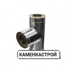 Тройник сэндвич 0,5мм нерж диаметр 200х115