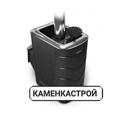 Дровяная печь ТMF Гейзер 2014 Carbon ДА ЗК терракота