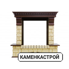 Портал Pierre Luxe - Темный дуб / Шампань (Высота 1050мм)