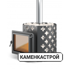 Чугунная печь для бани Этна 24 Панорама