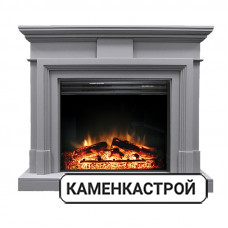 Каминокомплект Coventry Grey - Серый с очагом Jupiter FX New