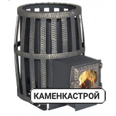 Печь Берёзка Корвет 15 сетчатый кожух стекло