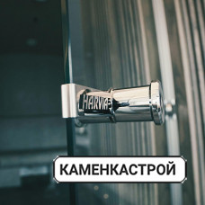 Дверь Harvia ALU 8х19 серая коробка Прозрачная Дверь Harvia ALU 8х19 серая коробка Прозрачная