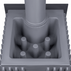 Дровяная печь Гефест Гром 50 П