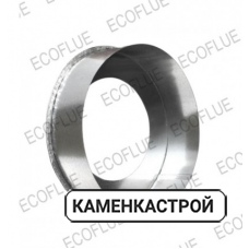 Заглушка нержавейка диам.200х115
