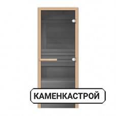 Дверь Сила Алтая стеклянная Графит матовый