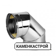 Отвод 90° V50R диаметр 130/230, нерж 321/304