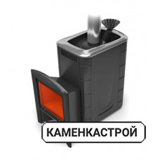 Дровяная печь ТMF Гейзер 2014 Витра Inox ЗК Антрацит
