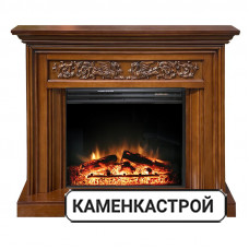 Каминокомплект Nottingham - Орех с очагом Jupiter FX New