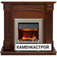 Каминокомплект Boston - Темный дуб (Высота 925см) с очагом Chesford
