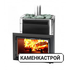 Дровяная печь ТMF Витрувия II Carbon БСЭ антрацит НВ