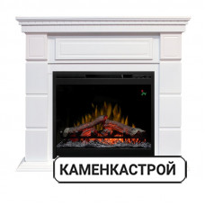 Каминокомплект Portland - Белый с очагом Symphony 26&#039;&#039; DF2624-L