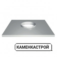 Фланец прямой с изоляцией V50R диаметр 120, нерж 304