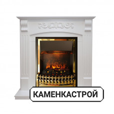 Каминокомплект Sorrento - Белый дуб с очагом Atherton
