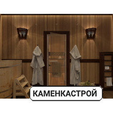 Дверь Бронза прозрачная 