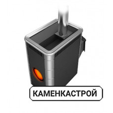 Дровяная печь ТMF Аврора XXL ДА Inox Антрацит Иллюминатор НВ