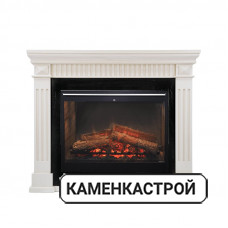 Каминокомплект America - Слоновая кость с патиной с очагом Symphony 30&#039;&#039; DF3020-INT