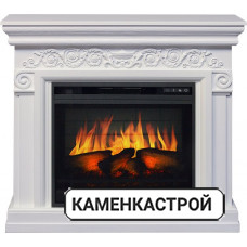 Каминокомплект Athena - Белый с очагом Vision 23 EF LED 3D FX