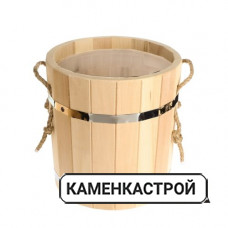 Запарник 15л с пластиковой вставкой липа