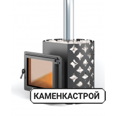 Чугунная печь для бани Этна 18 Панорама