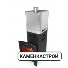 Дровяная печь ТMF Бирюса 2013 Carbon Витра ЗК антрацит
