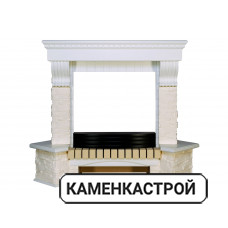 Портал Pierre Luxe угловой - Белый / Сланец белый