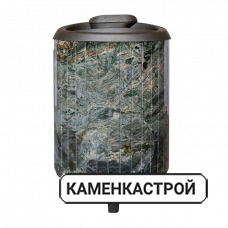 Печь банная Атмосфера в ламелях из натурального камня Жадеит перенесенный рисунок Печь банная Атмосфера в ламелях из натурального камня Жадеит перенесенный рисунок