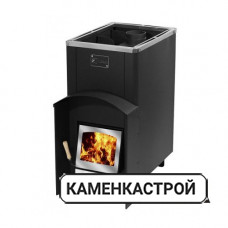 Дровяная печь Вулкан Эльбрус 20 Тоннель стекло