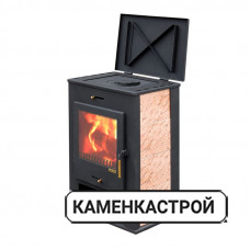 Печь-камин Мета Охта с плитой (пристенный)