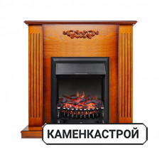Каминокомплект Lumsden - Дуб антик с очагом Fobos FX Black