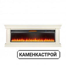 Каминокомплект Geneva 60 - Слоновая кость с очагом Vision 60 LED