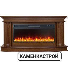 Каминокомплект Rome - Каштан с очагом Vision 42 LED