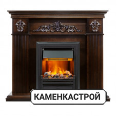 Каминокомплект Provence - Коньяк с очагом Brookline Black