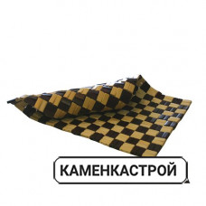 Коврик-сидушка бамбук Шахматы